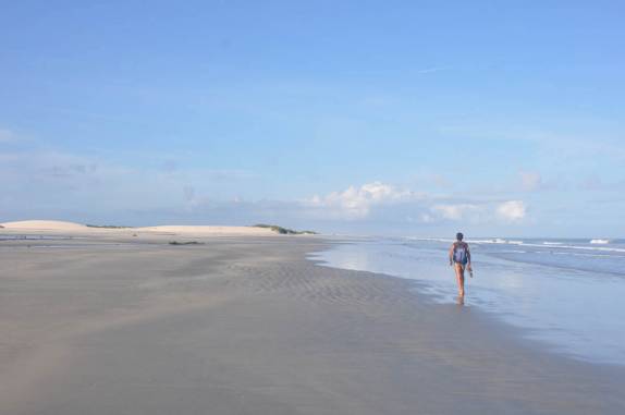 Chegando perto de Mangue Seco, a caminho de Tatajuba - CE